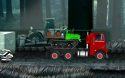 18 Wheeler Double Cargo – Caminhão e Carga Dupla