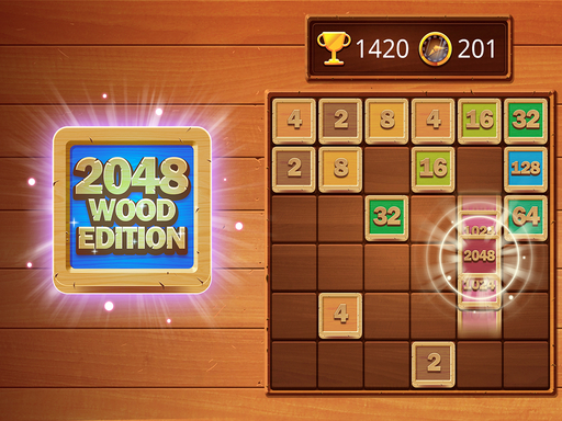 2048 Wooden Edition – Versão em Madeira do 2048