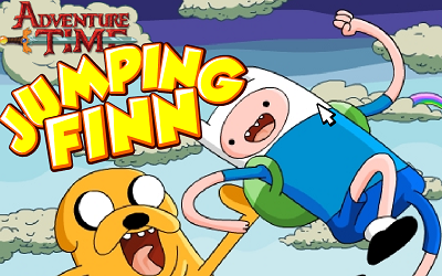 Adventure Time Jumping Finn – Finn em Ação