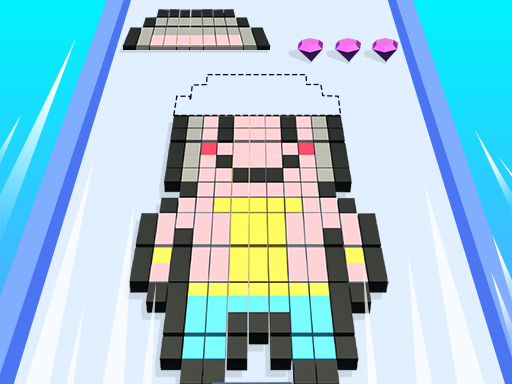 Blocks Stack Rush – Corrida de Blocos Empilhados
