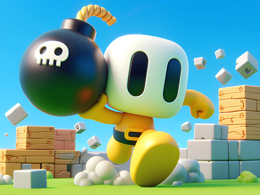 BOMBAMAN 3D – Aventura Explosiva em 3D