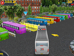 Bus Parking 3D World – Estacionamento de Ônibus