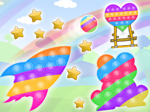 Cannon Ball + Pop It Fidget – Jogo de Estourar Bolhas