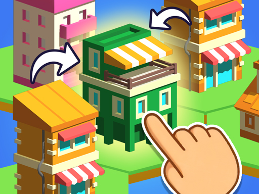Crafty Town Merge City – Construa e Una sua Cidade