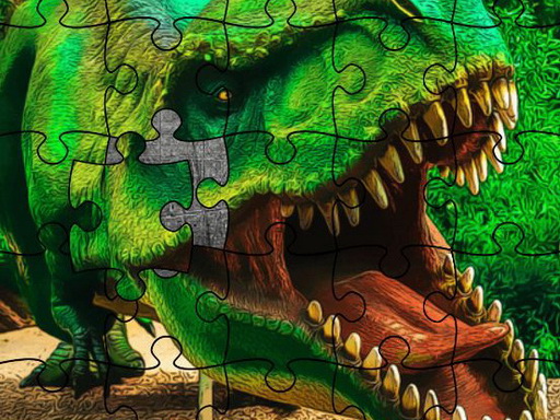 Dino Park Jigsaw – Quebra-Cabeça do Parque dos Dinossauros