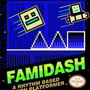 Famidash – Geometry Dash no Estilo Retrô