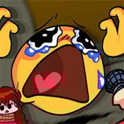 FNF: Crying Cursed Emoji over EXPURGATION – Emoji Amaldiçoado e Chorão