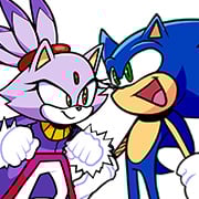 FNF Rush (Sonic Vs Blaze) – Batalha Musical de Velocidade