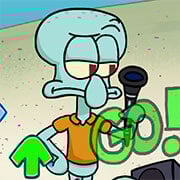 FNF: Squidward Night Funkin’ – Noite Musical do Lula Molusco