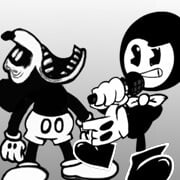 FNF: Suicide Mouse Vs Bendy – Batalha Musical Sinistra
