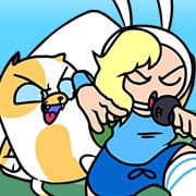 FNF vs Fionna and Cake – Batalha Musical com Fionna e Cake