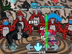 FNF VS Gorilla Tag – Batalha Noturna dos Gorilas