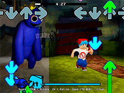 FNF vs Rainbow Friends – Batalha Musical Colorida