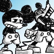 FNF vs Reimagined suicide Mouse.Avi – Batalha Musical com o Rato Sinistro