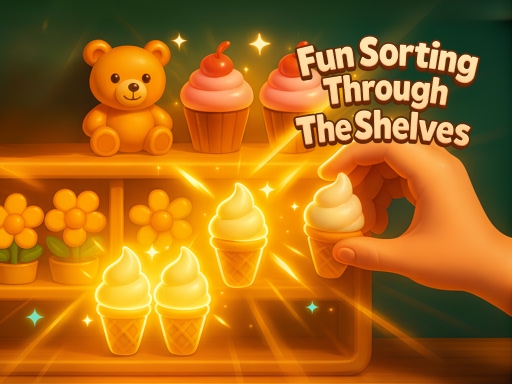 Fun Sorting Through The Shelves – Organização Divertida nas Prateleiras