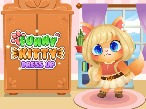 Funny Kitty Dressup – Vestindo a Gatinha Divertida