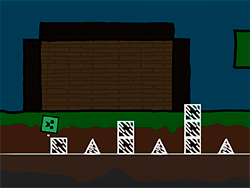 Geometry Rash but MCraft – Corrida Geométrica com Blocos