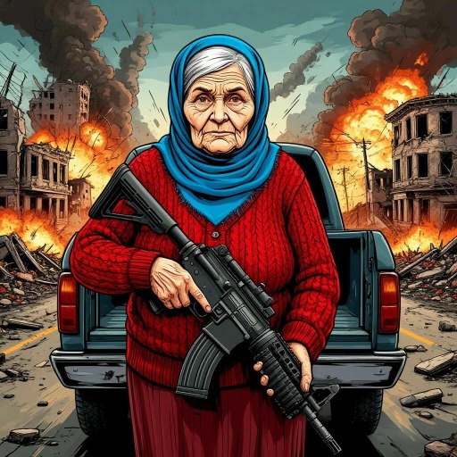 Grandma with machine-gun: Apocalypsis – Vovó Metralhadora no Apocalipse