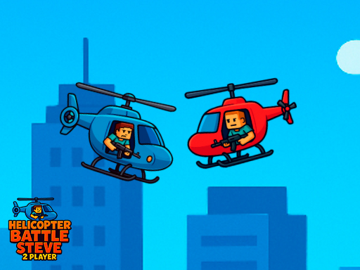 Helicopter Battle Steve 2 Player – Batalha de Helicópteros para 2 Jogadores