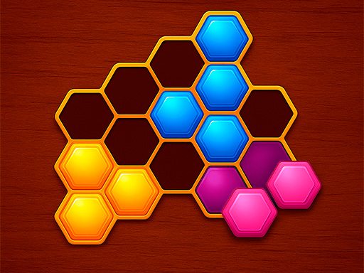 Hexa Block: Honey Cells – Quebra-Cabeça de Mel