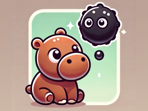 Hide Moodeng Hippo! – Encontre o Hipopótamo Escondido