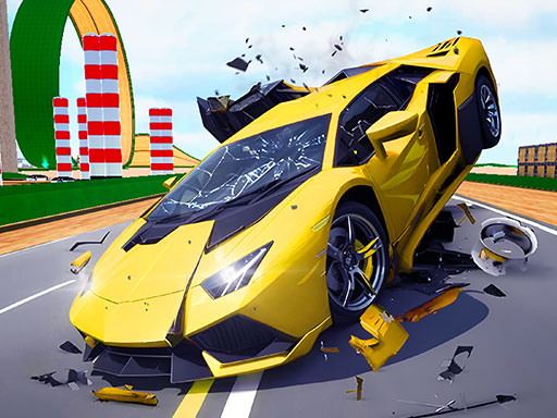 Hyper Cars Ramp Crash – Destruição Radical de Carros