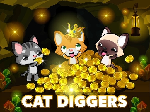 Idle Cat Diggers – Gatos Mineradores Ociosos