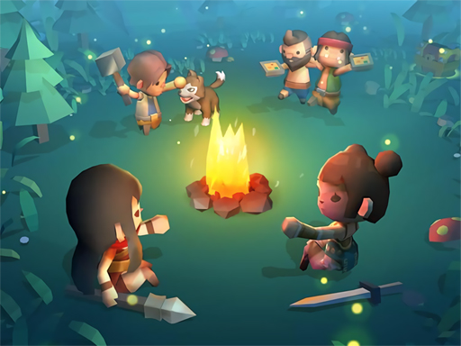 Idle Island Build And Survive – Construa e Sobreviva na Ilha