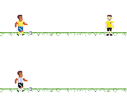 Kicking Soccer Run – Corrida de Futebol