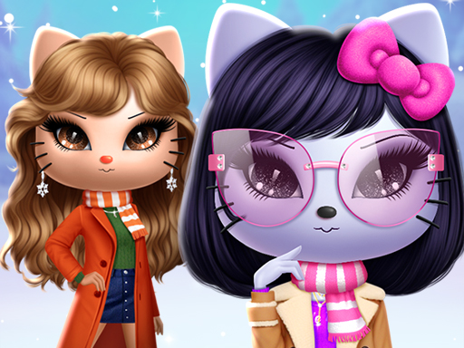 Kitty Squad Winter Dress Up – Meninas no Inverno
