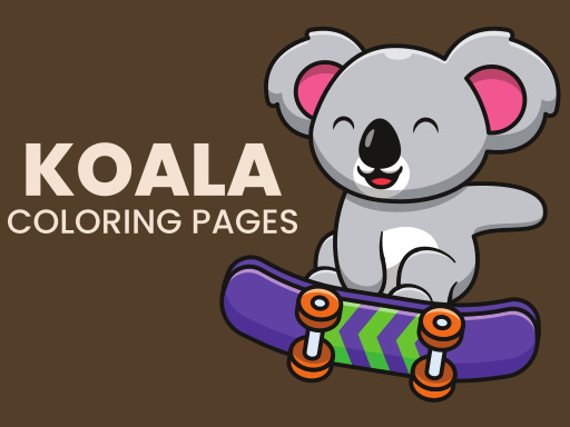 Koala Coloring Pages – Páginas para Colorir Koalas