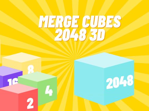 Merge cubes 2048 3D – Combine Cubos e Some Números