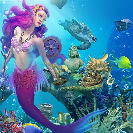 Mermaid Wonders Hidden Object – Mistérios das Sereias