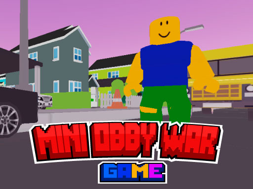 Mini Obby War Game – Guerra de Obstáculos em Miniatura