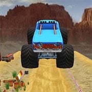 Monster Truck Impossible Stunt Track – Pista Radical de Caminhões Monstro