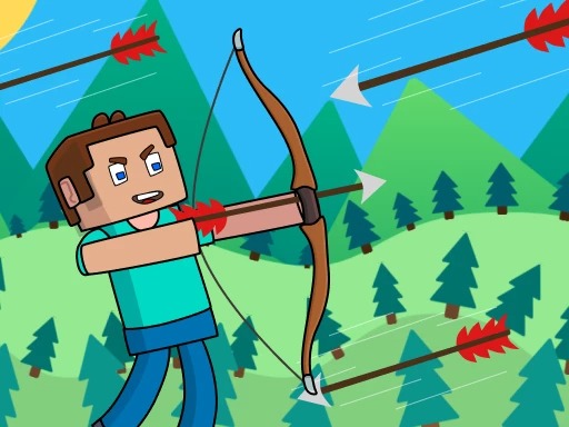 Noob Archer Monster Attack – Arqueiro Iniciante Contra Monstros