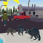 Raccoon Adventure: City Simulator 3D – Aventura do Guaxinim na Cidade