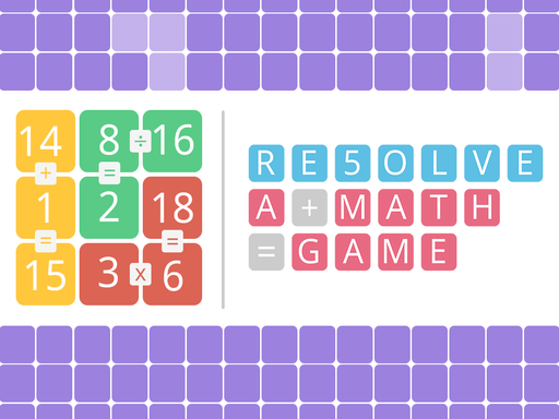 RESOLVE a math game – Desafio de Matemática