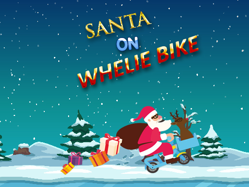 Santa On Wheelie Bike – Papai Noel na Moto