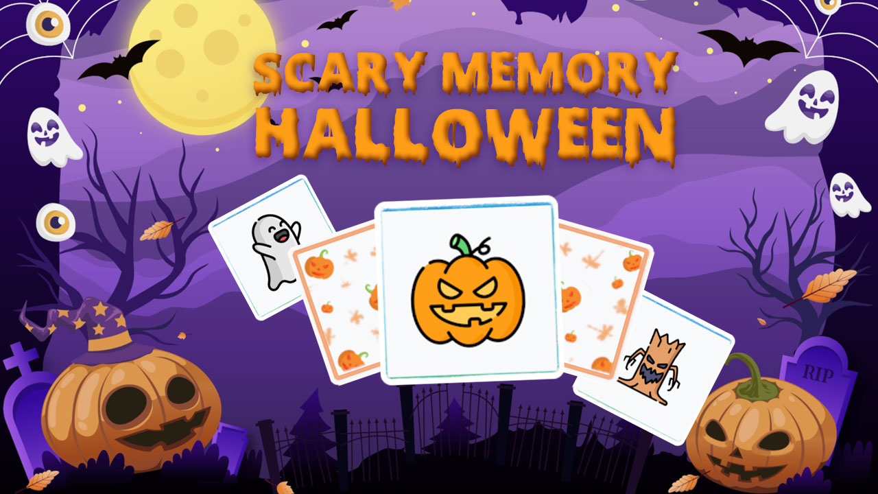 Scary Memory Halloween – Jogo de Memória Assustador