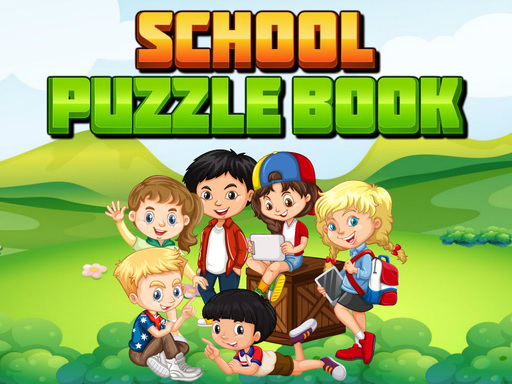 School Puzzle Book – Desafios Escolares Divertidos