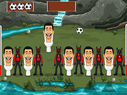 Skibidi Goal – Futebol Divertido