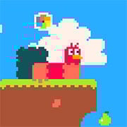 Snekburd (Snakebird demake) – Aventura Retrô da Cobra-Pássaro
