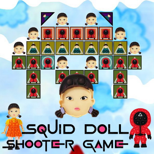 Squid Doll Shooter Game – Tiro ao Alvo com Lulas
