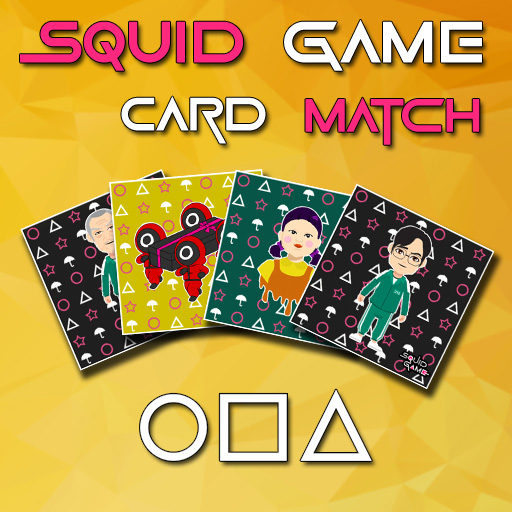 Squid Game Memory Card Match – Jogo da Memória do Círculo Triângulo Quadrado