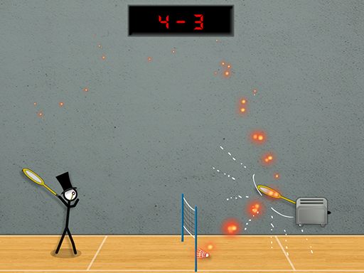 Stick Figure Badminton 3 – Badminton de Bonecos Palito