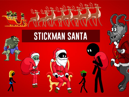 Stickman Santa – Papai Noel de Palito