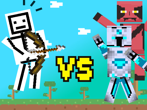 Stickman vs Craftsman – Palito contra Construtor