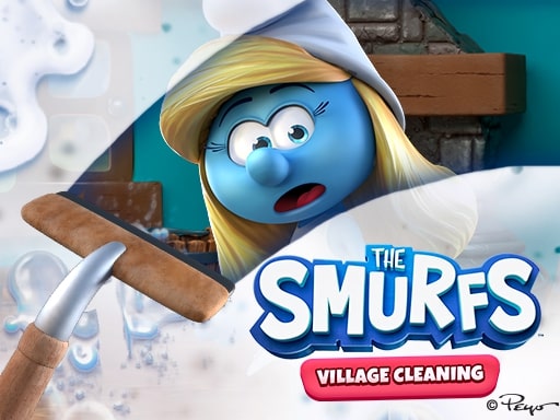 The Smurfs Village Cleaning – Limpeza na Vila dos Smurfs