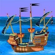 Top Shootout: The Pirate Ship – Duelo de Canhões no Navio Pirata